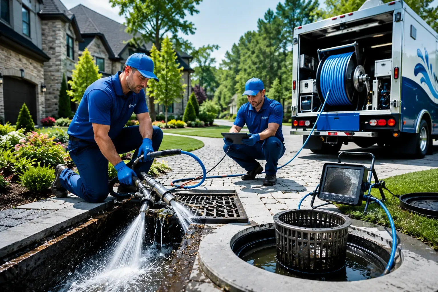 Local outdoor drain cleaning professionals in Brielle, NJ